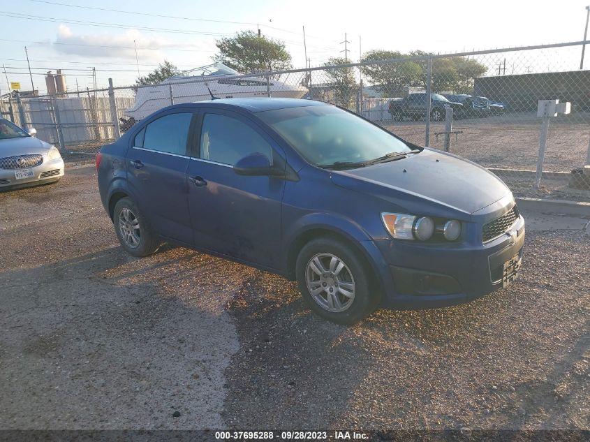 2013 CHEVROLET SONIC LT - 1G1JD5SB7D4200000