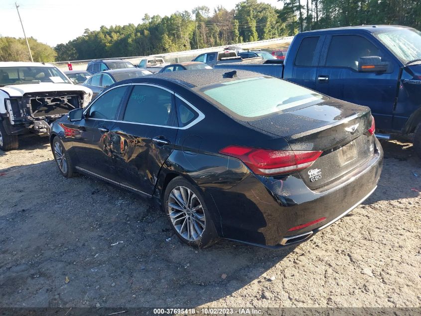2017 GENESIS G80 3.8 KMHGN4JE6HU200379