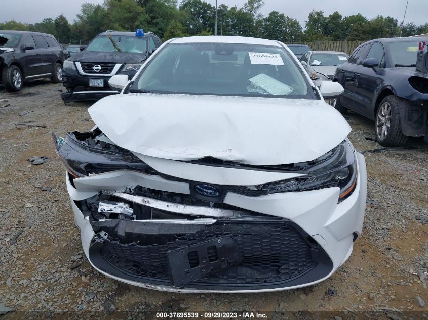 2022 TOYOTA COROLLA HYBRID LE - JTDEAMDE0N3005012