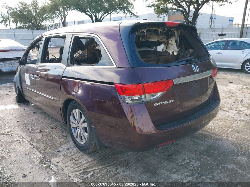 2014 HONDA ODYSSEY EX-L - 5FNRL5H69EB022754