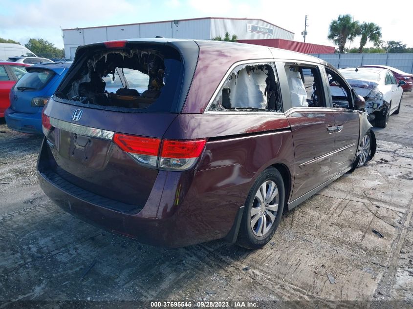 2014 HONDA ODYSSEY EX-L - 5FNRL5H69EB022754