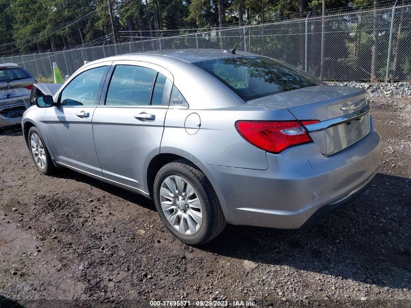 2013 CHRYSLER 200 LX - 1C3CCBAB1DN645530