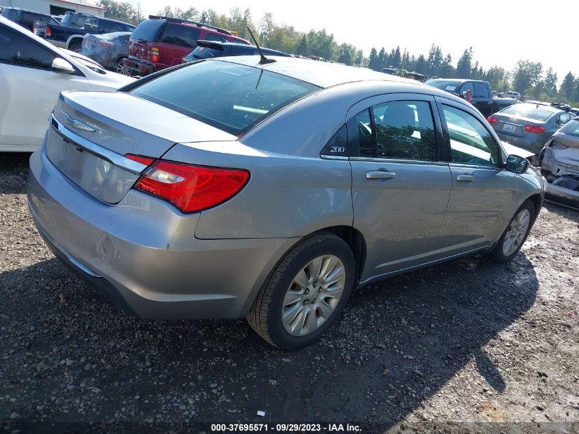 2013 CHRYSLER 200 LX - 1C3CCBAB1DN645530