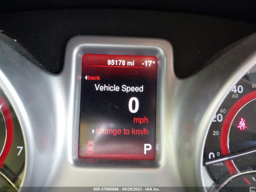 2013 DODGE JOURNEY SXT - 3C4PDDBG0DT571632