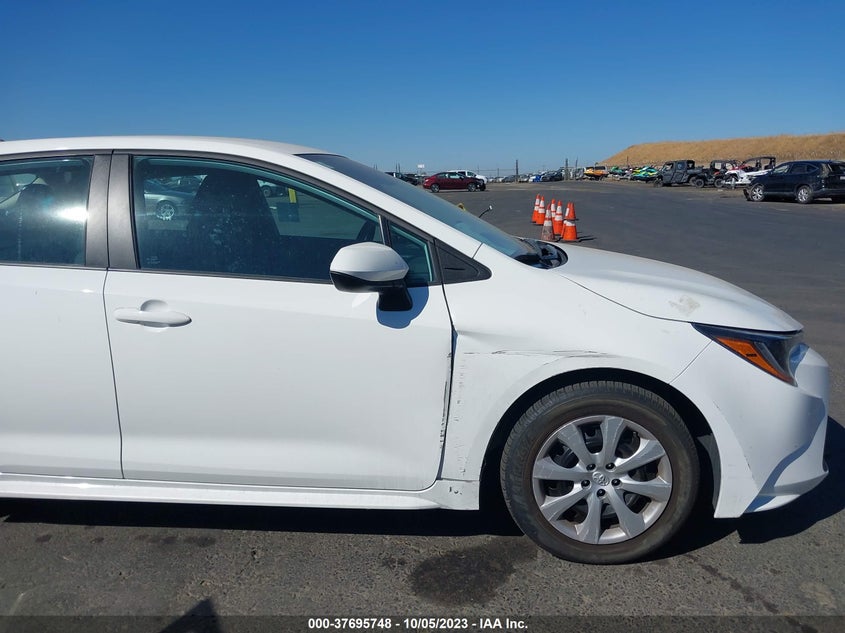 VIN 5YFEPMAE9MP257107 2021 TOYOTA COROLLA LE