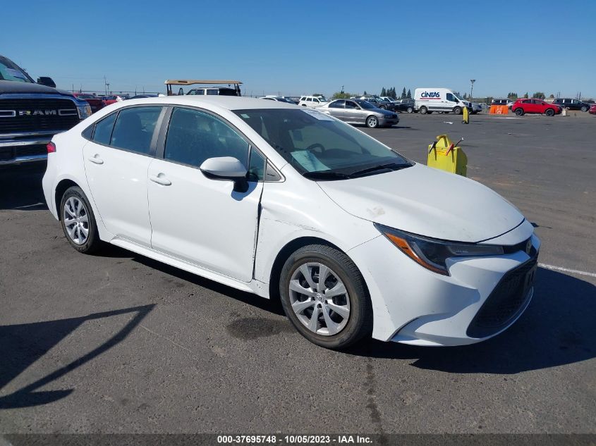VIN 5YFEPMAE9MP257107 2021 TOYOTA COROLLA LE