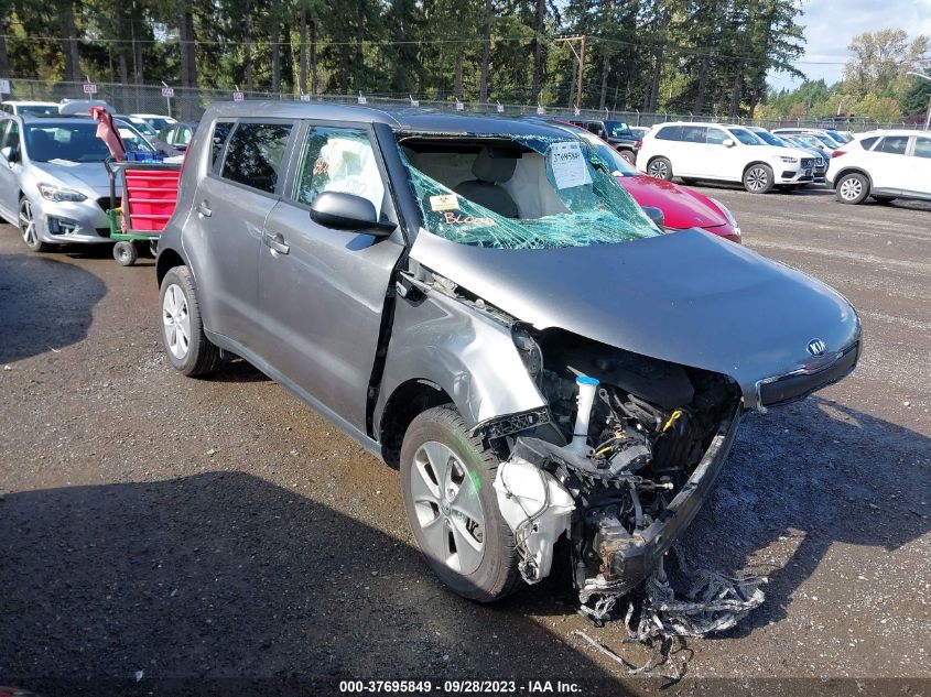 2016 KIA SOUL BASE - KNDJN2A29G7342047