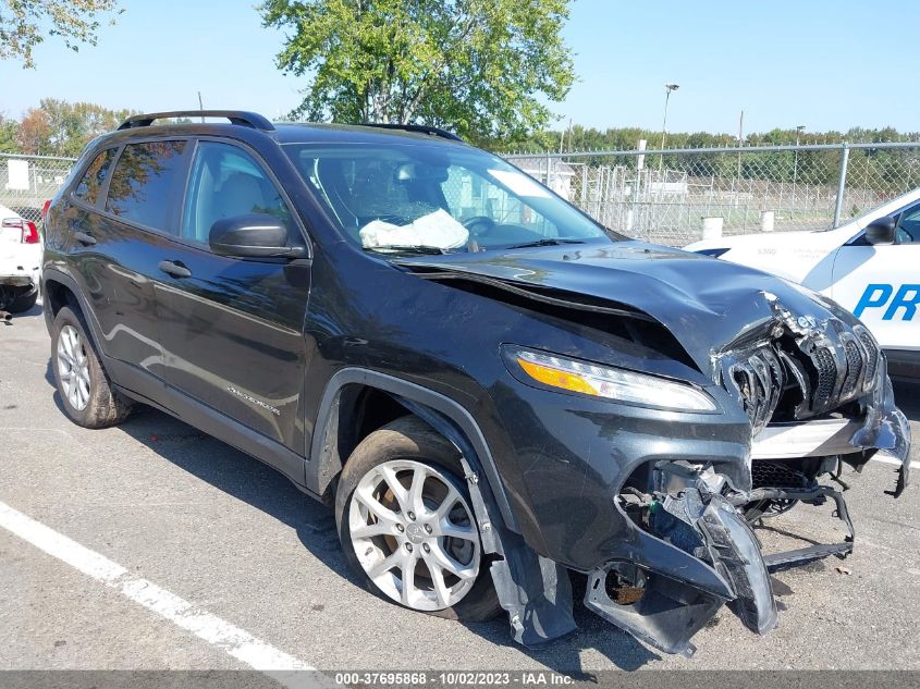 2016 JEEP CHEROKEE SPORT - 1C4PJLAB1GW320030
