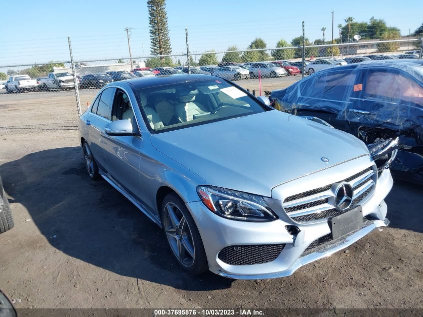 2015 MERCEDES-BENZ C 300 SPORT/LUXURY/ - 55SWF4JB8FU064411