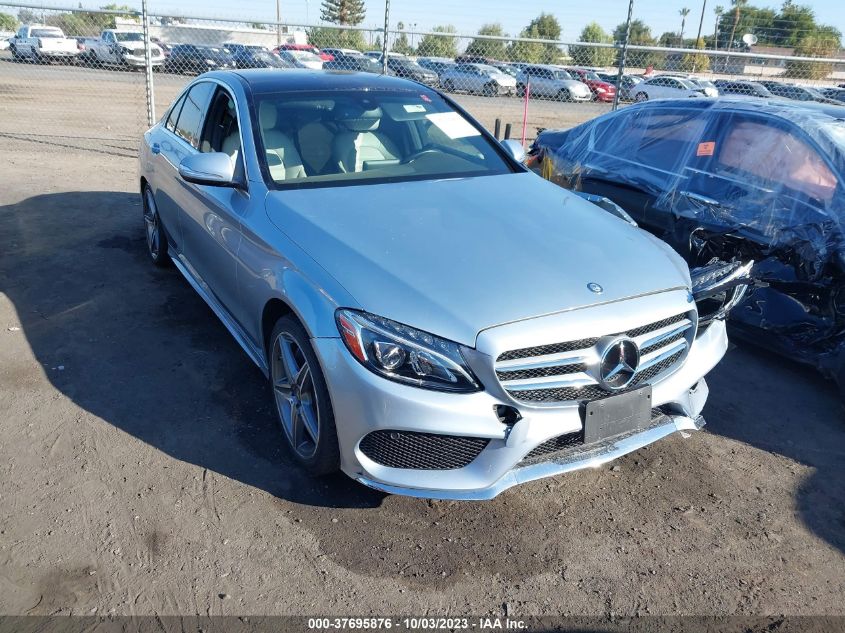 2015 MERCEDES-BENZ C 300 SPORT/LUXURY/ - 55SWF4JB8FU064411