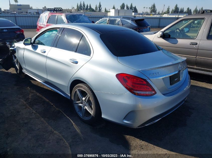 2015 MERCEDES-BENZ C 300 SPORT/LUXURY/ - 55SWF4JB8FU064411