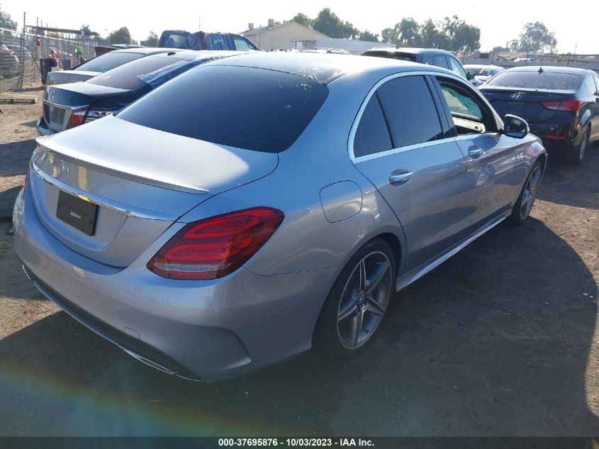 2015 MERCEDES-BENZ C 300 SPORT/LUXURY/ - 55SWF4JB8FU064411