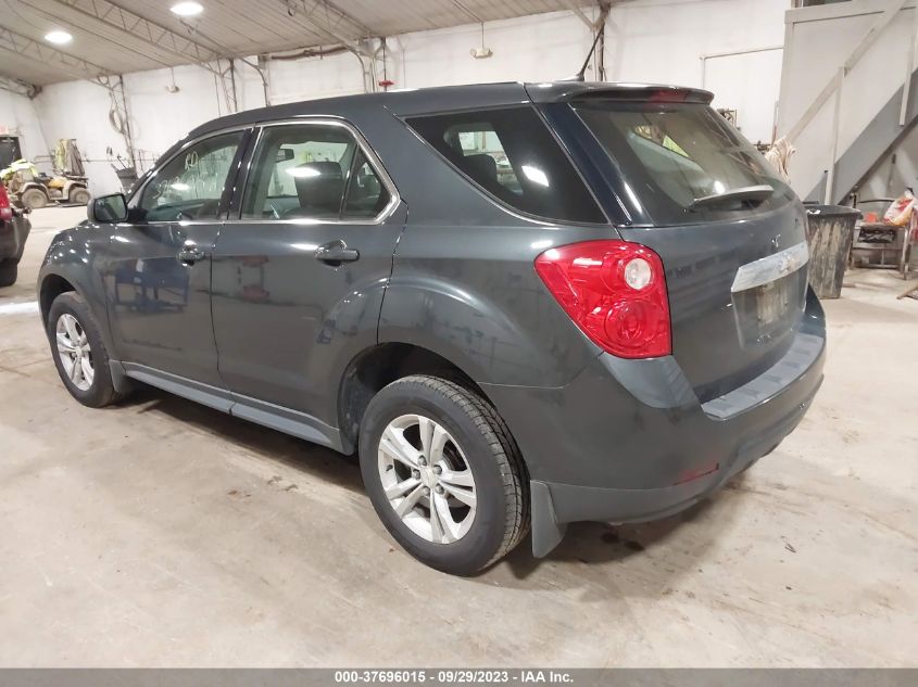 2013 CHEVROLET EQUINOX LS - 2GNALBEK9D1136047