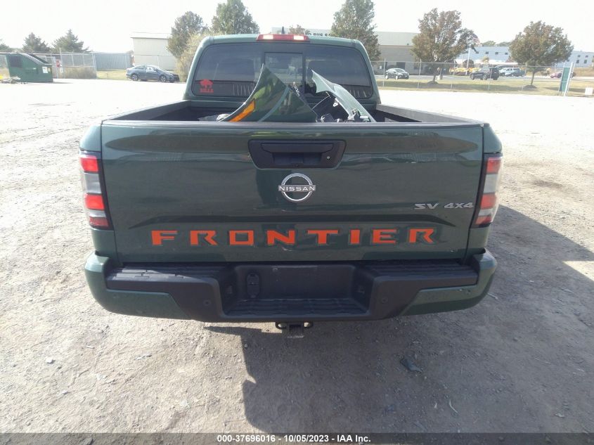 2022 NISSAN FRONTIER SV - 1N6ED1FK8NN619526