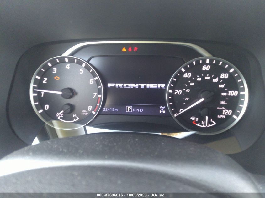 2022 NISSAN FRONTIER SV - 1N6ED1FK8NN619526