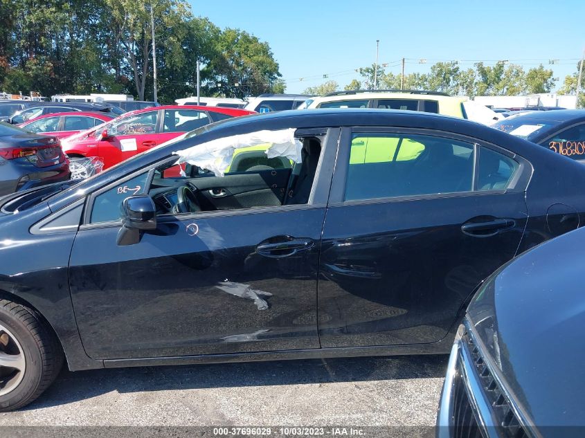 2015 HONDA CIVIC SEDAN SE - 19XFB2F71FE045789