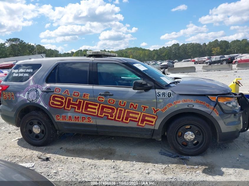 2013 FORD UTILITY POLICE 1FM5K8AR3DGC21161