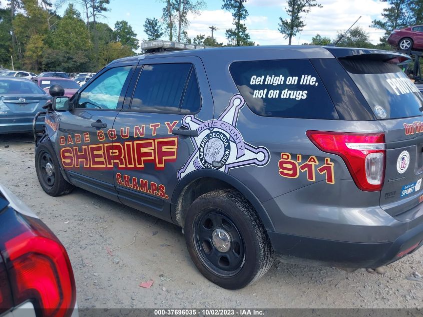 2013 FORD UTILITY POLICE 1FM5K8AR3DGC21161