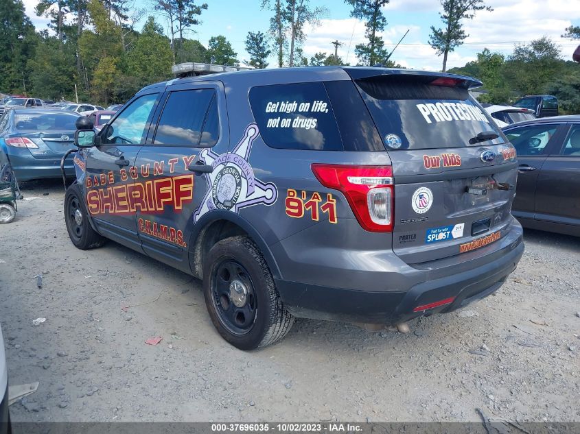 2013 FORD UTILITY POLICE 1FM5K8AR3DGC21161