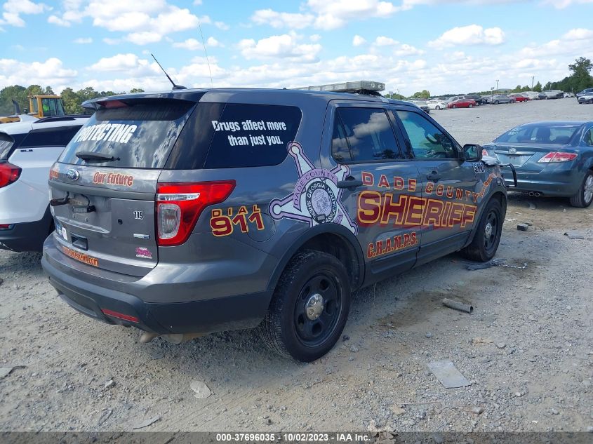 2013 FORD UTILITY POLICE 1FM5K8AR3DGC21161