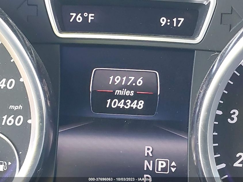 2014 MERCEDES-BENZ ML 350 - 4JGDA5HB6EA409988