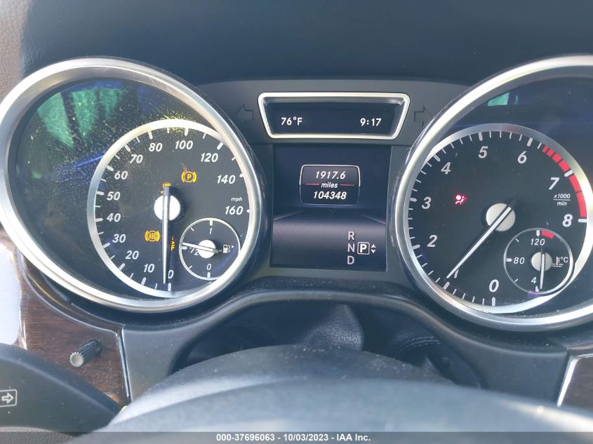 2014 MERCEDES-BENZ ML 350 - 4JGDA5HB6EA409988