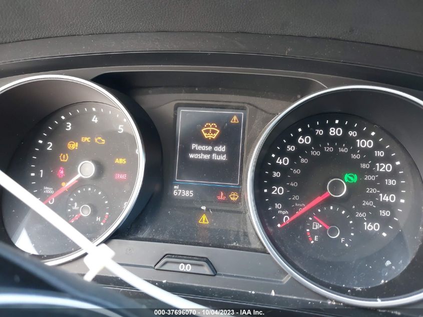 2019 VOLKSWAGEN TIGUAN S - 3VV1B7AXXKM147009