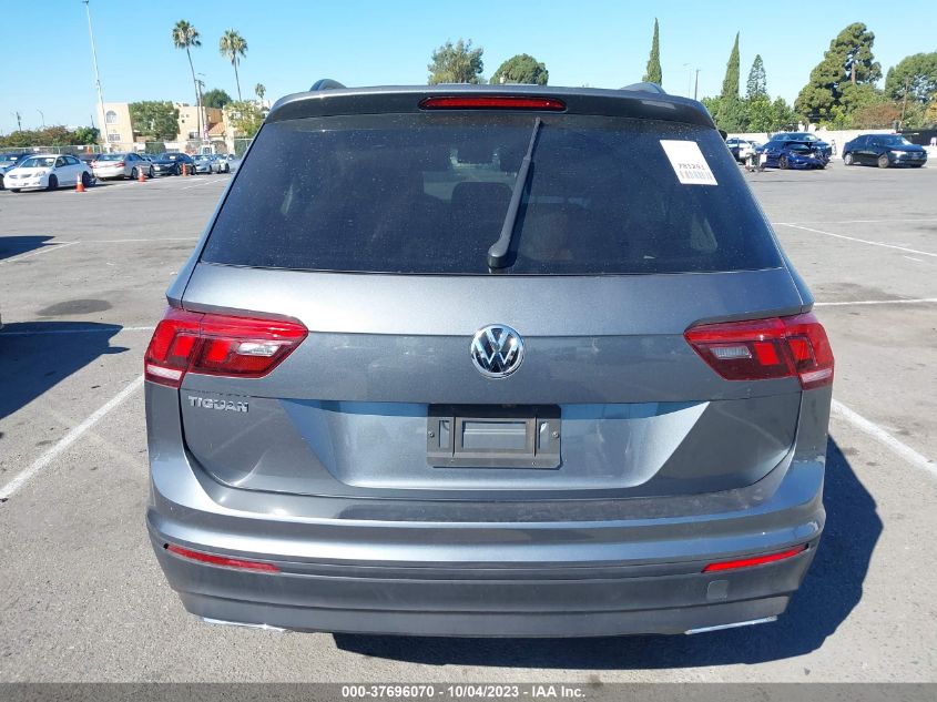 2019 VOLKSWAGEN TIGUAN S - 3VV1B7AXXKM147009