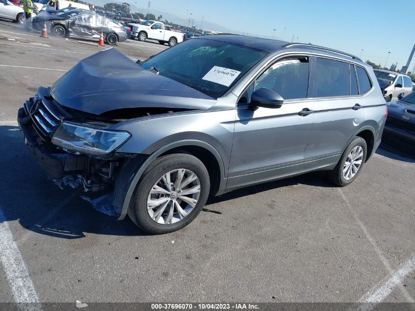 2019 VOLKSWAGEN TIGUAN S - 3VV1B7AXXKM147009