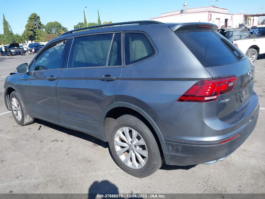 2019 VOLKSWAGEN TIGUAN S - 3VV1B7AXXKM147009