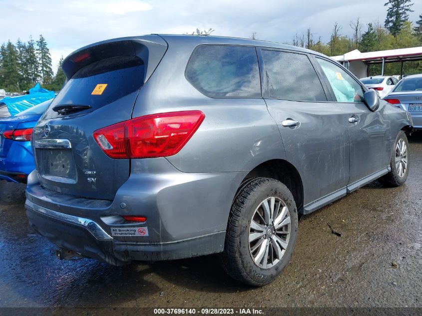 2018 NISSAN PATHFINDER SV - 5N1DR2MM2JC645275