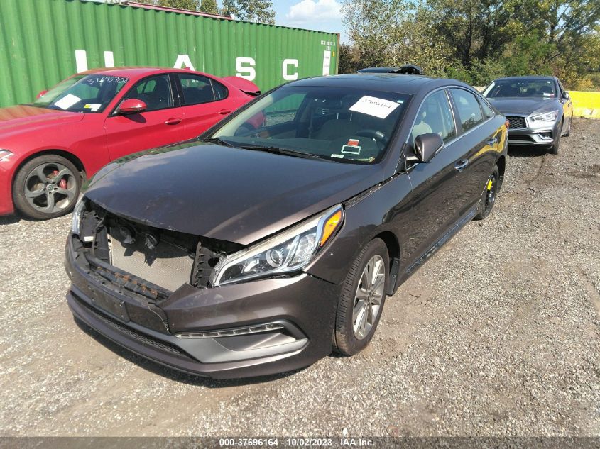 2017 HYUNDAI SONATA LIMITED - 5NPE34AF8HH444913