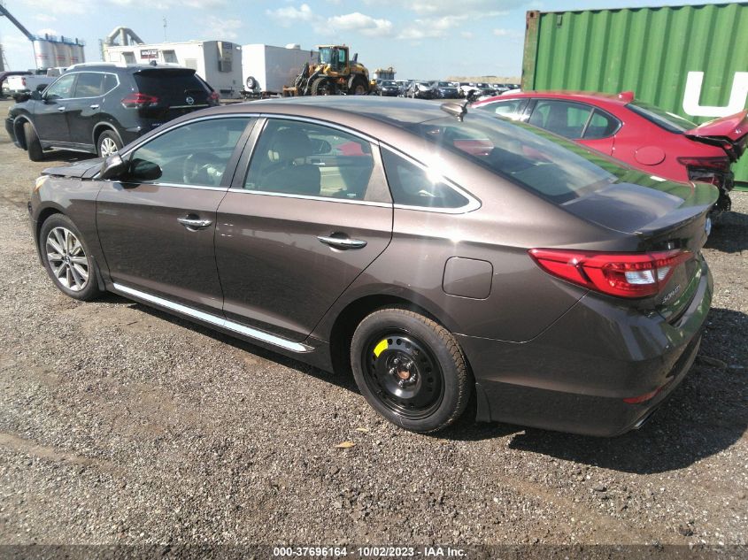 2017 HYUNDAI SONATA LIMITED - 5NPE34AF8HH444913