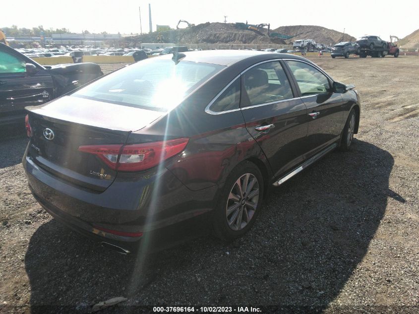 2017 HYUNDAI SONATA LIMITED - 5NPE34AF8HH444913