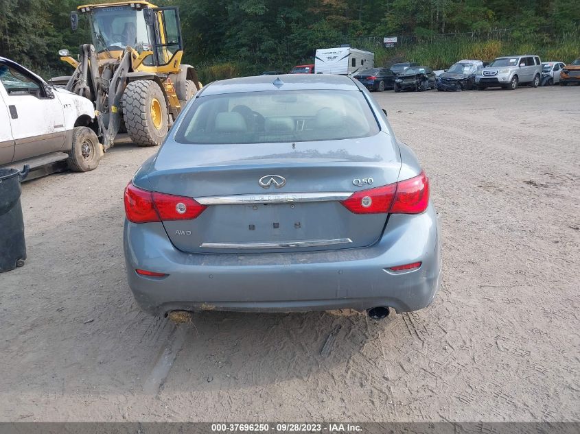 2015 INFINITI Q50 HYBRID PREMIUM - JN1AV7AR7FM850286