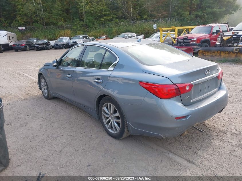 2015 INFINITI Q50 HYBRID PREMIUM - JN1AV7AR7FM850286