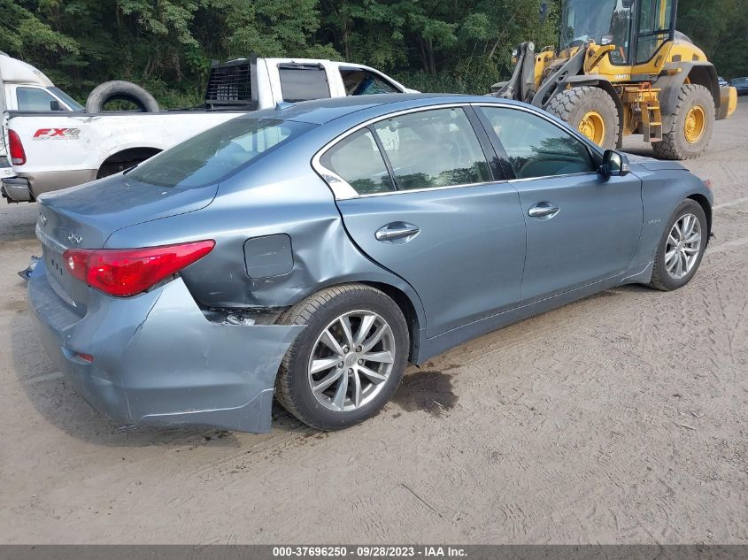 2015 INFINITI Q50 HYBRID PREMIUM - JN1AV7AR7FM850286