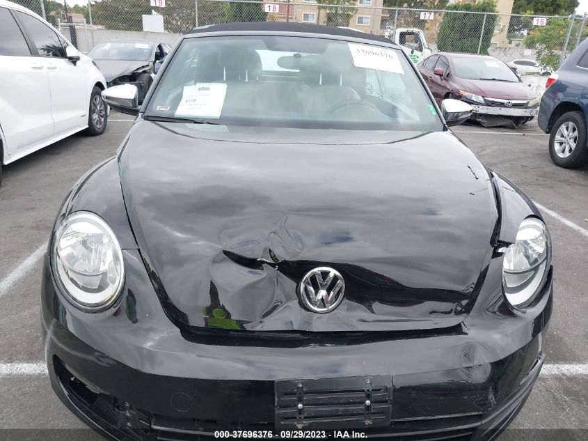 2013 VOLKSWAGEN BEETLE CONVERTIBLE 2.5L 50S EDITION 3VW5P7AT6DM801986