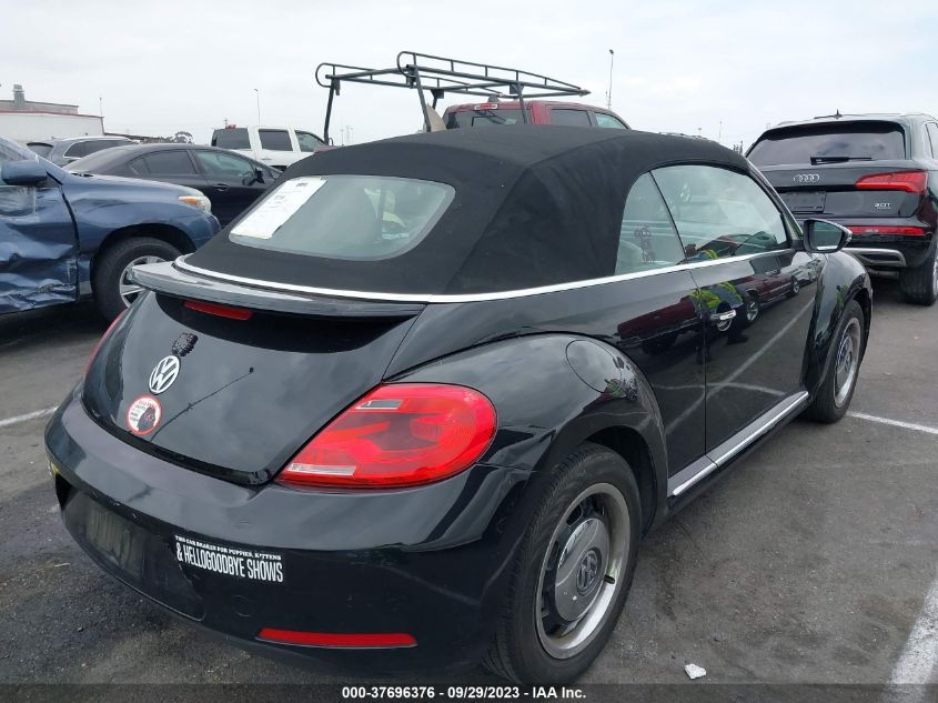 2013 VOLKSWAGEN BEETLE CONVERTIBLE 2.5L 50S EDITION 3VW5P7AT6DM801986