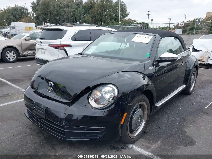 2013 VOLKSWAGEN BEETLE CONVERTIBLE 2.5L 50S EDITION 3VW5P7AT6DM801986