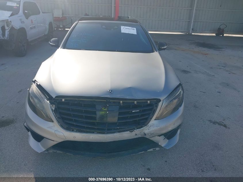2017 MERCEDES-BENZ S-CLASS AMG S 63 - WDDUG7JB3HA315876