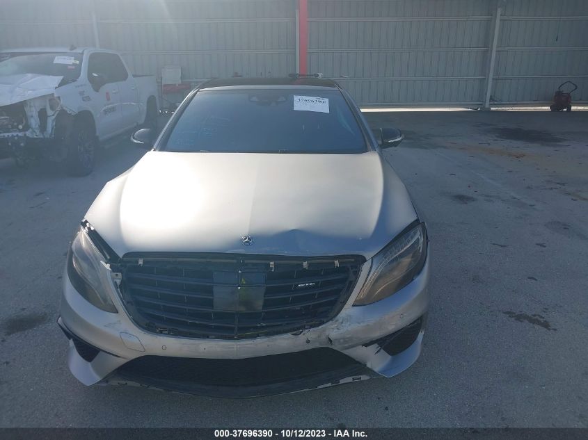 2017 MERCEDES-BENZ S-CLASS AMG S 63 - WDDUG7JB3HA315876