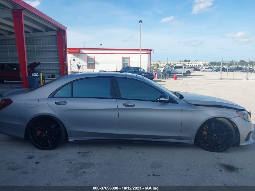2017 MERCEDES-BENZ S-CLASS AMG S 63 - WDDUG7JB3HA315876