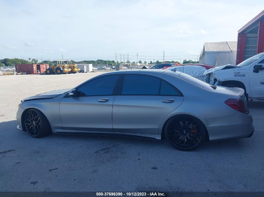 2017 MERCEDES-BENZ S-CLASS AMG S 63 - WDDUG7JB3HA315876