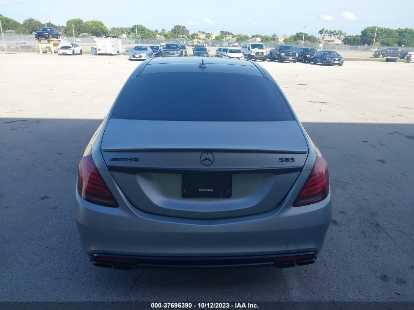2017 MERCEDES-BENZ S-CLASS AMG S 63 - WDDUG7JB3HA315876
