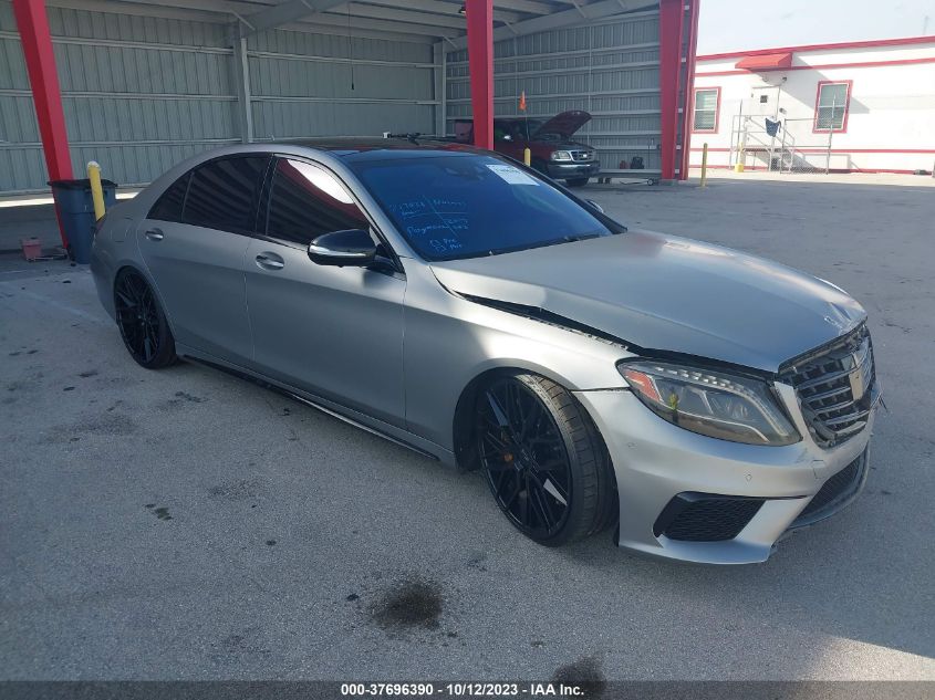2017 MERCEDES-BENZ S-CLASS AMG S 63 - WDDUG7JB3HA315876