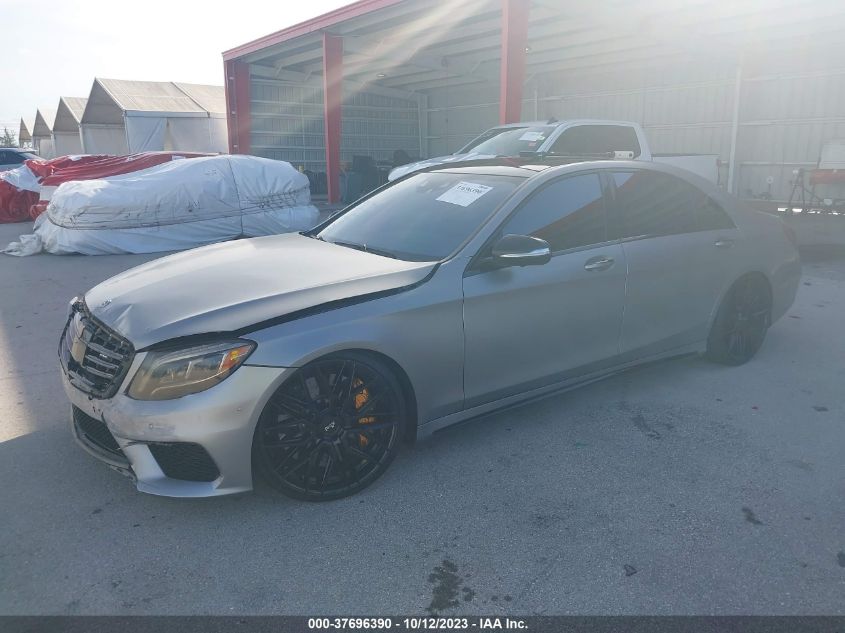 2017 MERCEDES-BENZ S-CLASS AMG S 63 - WDDUG7JB3HA315876