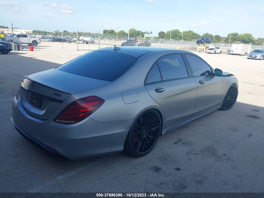 2017 MERCEDES-BENZ S-CLASS AMG S 63 - WDDUG7JB3HA315876