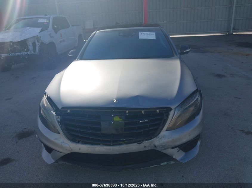 2017 MERCEDES-BENZ S-CLASS AMG S 63 - WDDUG7JB3HA315876