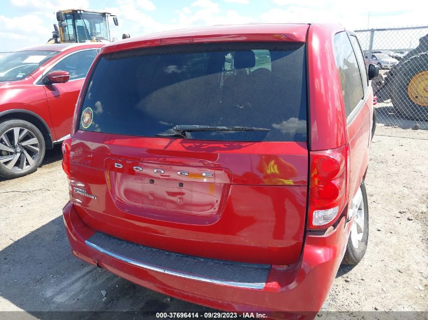 2013 DODGE GRAND CARAVAN SE - 2C4RDGBG4DR597535
